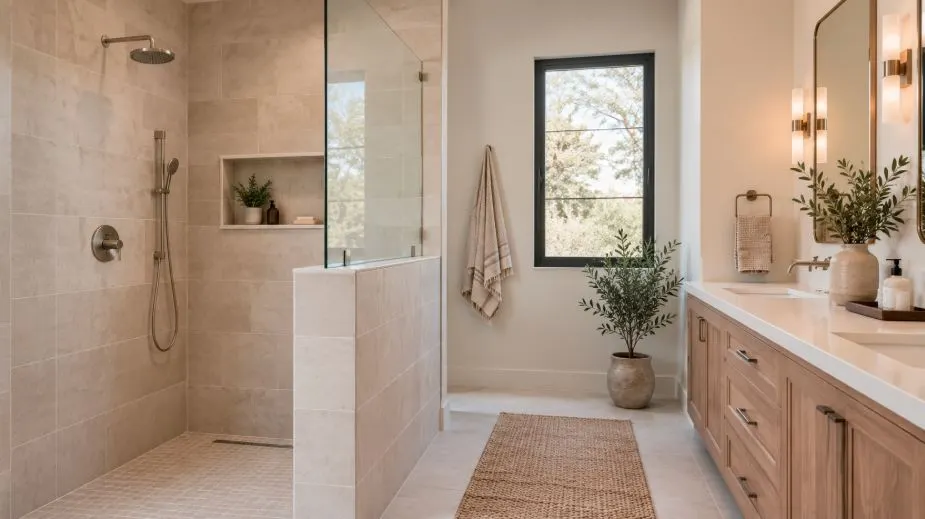 Half wall privacy