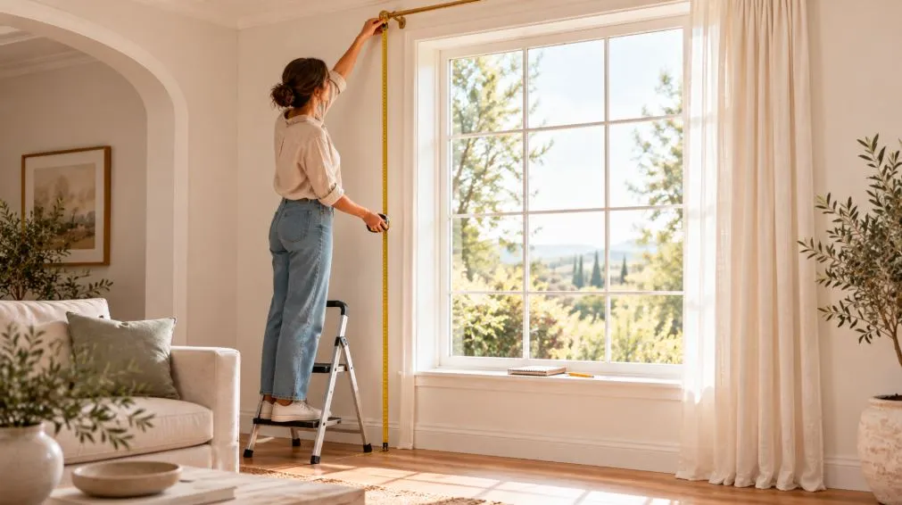 How to measure for curtains