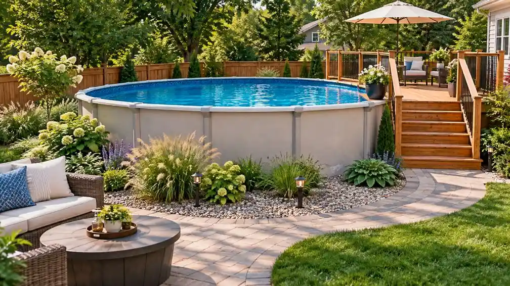 Above ground pool